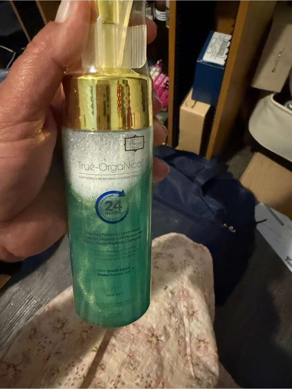 Essential Purifying lava Foam Cleanser with Hydration